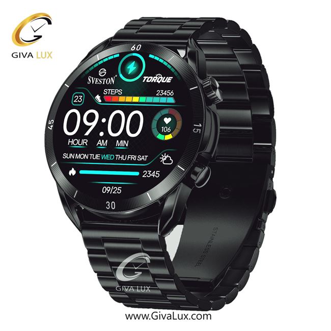 ساعت هوشمند سویستون کد رفرنس SV-AM07 Torque Silver-Black SV-AM07 Torque Black-3.jpg